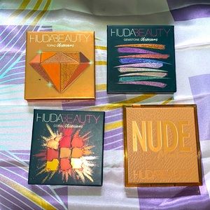 Huda Beauty Mini Obsessions Eyeshadow Palette Bundle